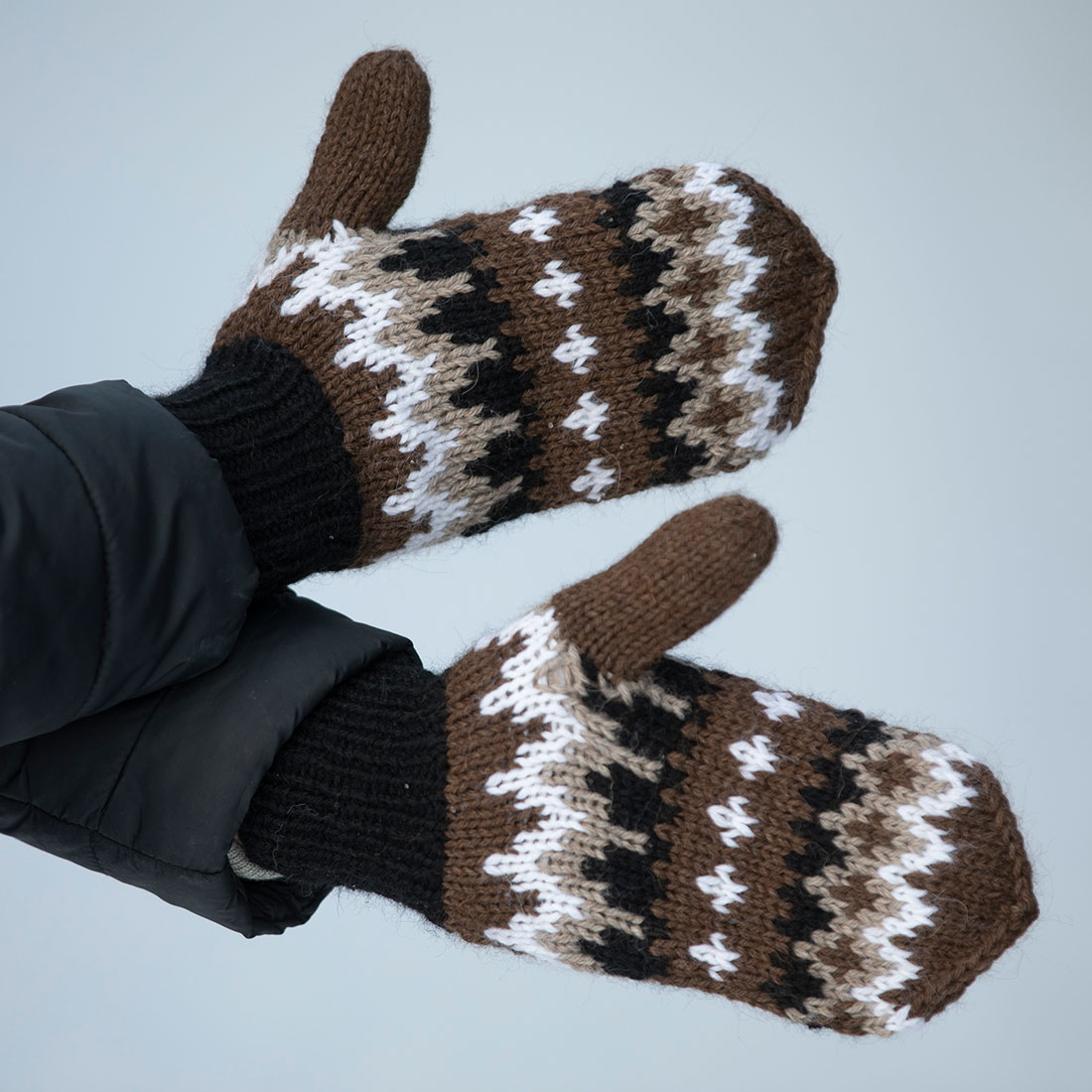 gratis strikkeoppskrift bernie sanders votter mittens