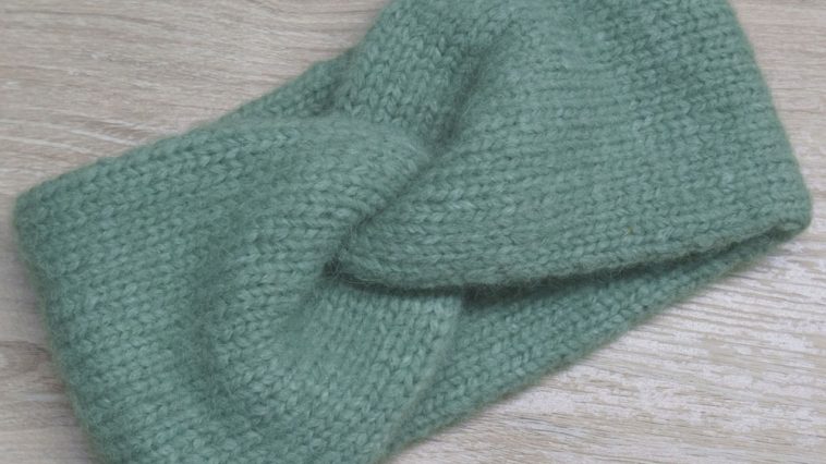 gratis oppskrift på pannebånd med flette twist