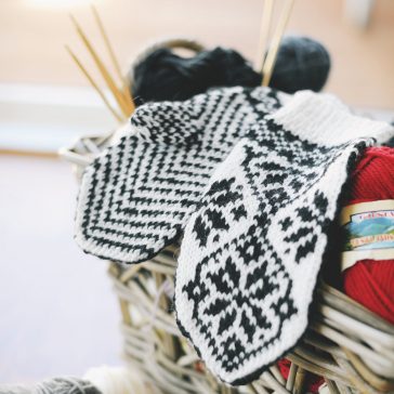 gratis strikkeoppskrift på strikkevotter