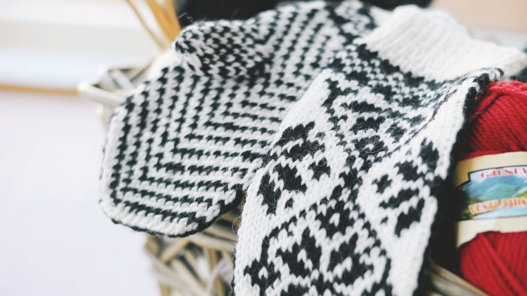 gratis strikkeoppskrift på strikkevotter